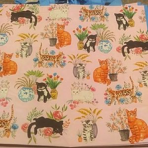 Reusable. Cat Themed 100% Polypropylene Bags